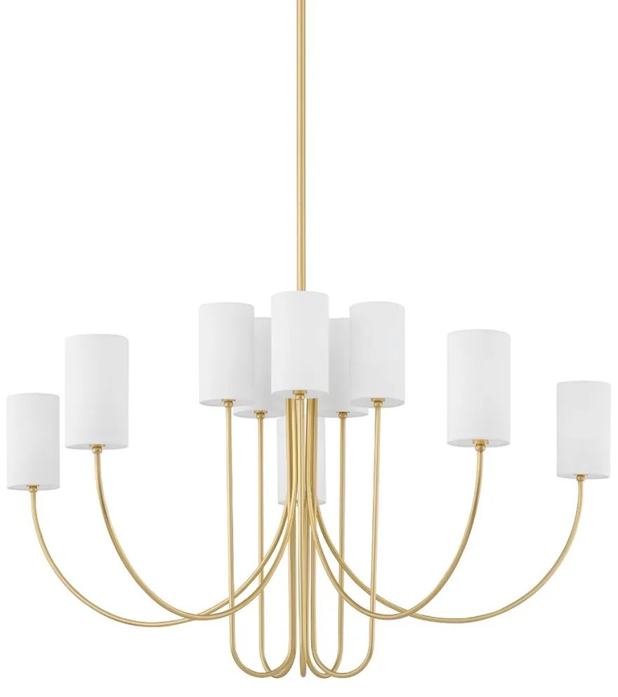 Candelabru 10 brate LUX contemporan Harlem