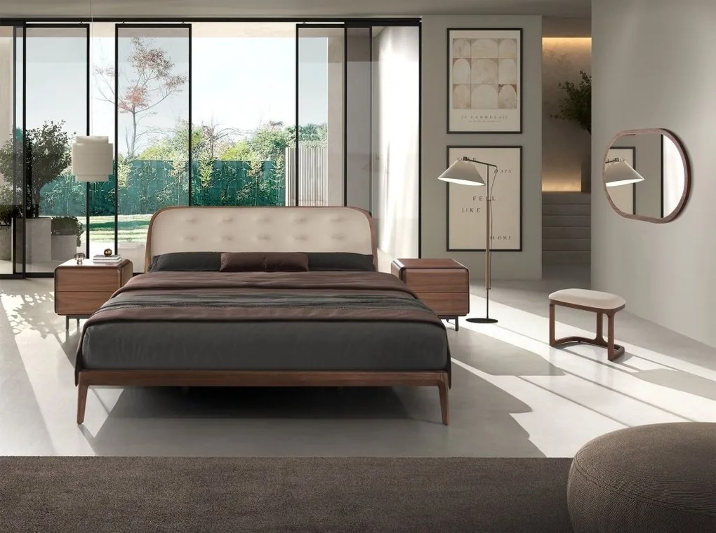 Taburete modern LUX piele sintetica Sand