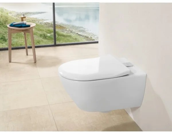 Villeroy & Boch 9M78S101 - Capac WC SoftClose SUBWAY 2.0, alb