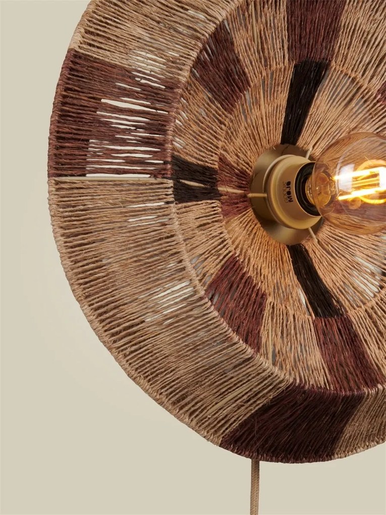 Aplica boho style Serengeti 60x14cm nat/brown, L