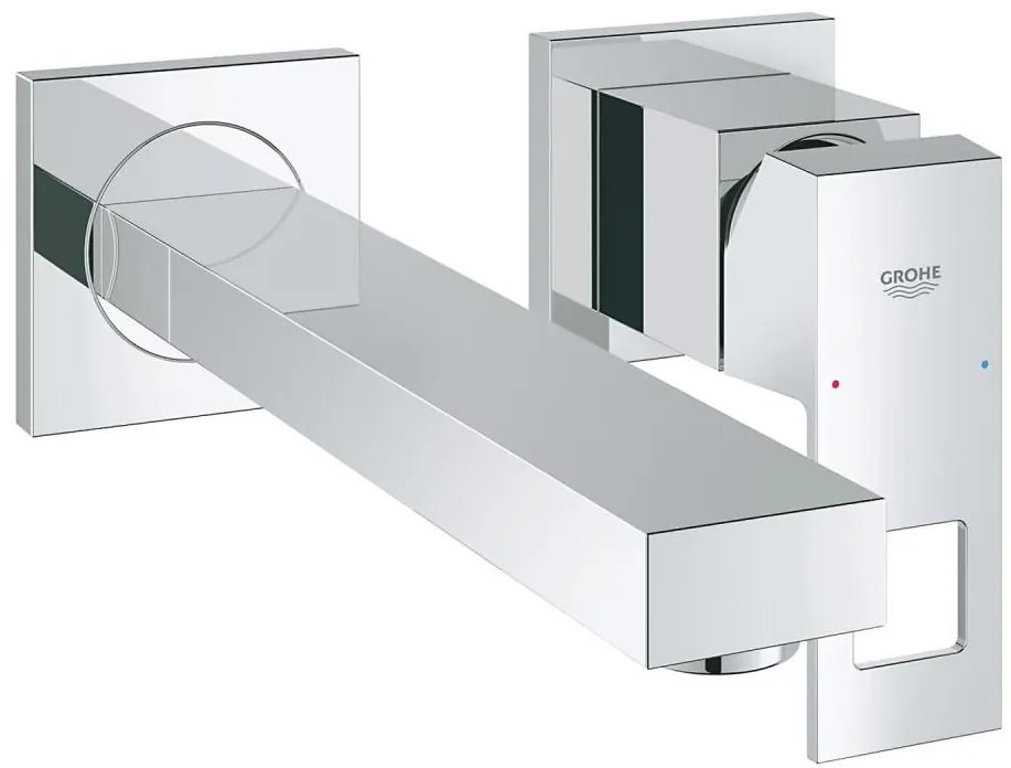 GROHE 23447000 - Baterie pentru lavoar EUROCUBE, 231 mm, crom lucios