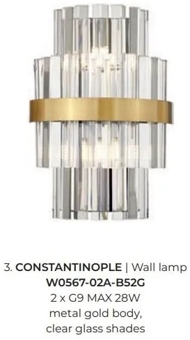 Aplica de perete design deosebit CONSTANTINOPLE