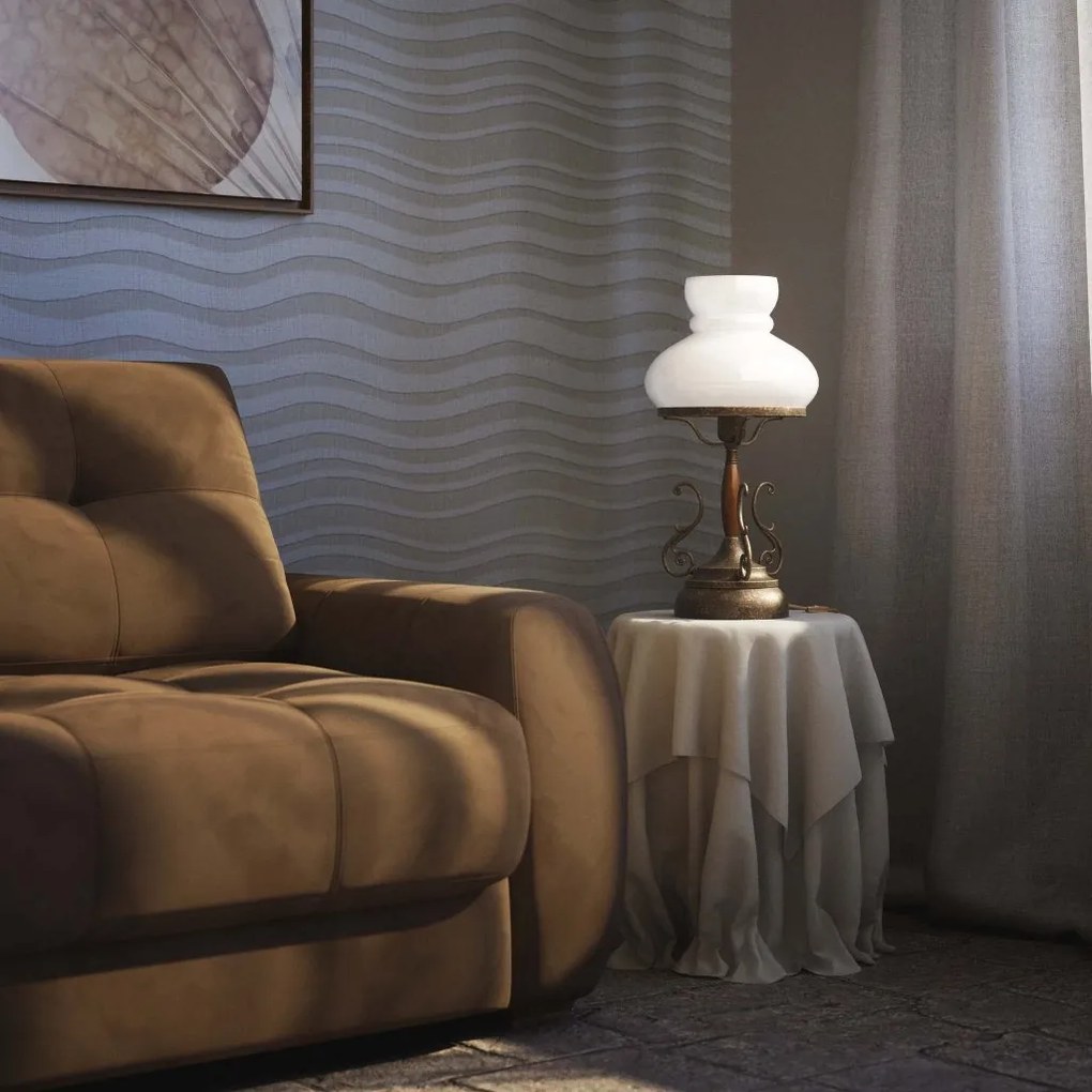 Veioza din alama stil nautic clasic Mississippi