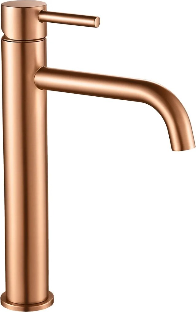Robinet pentru lavoar Rea Lungo Brush Copper high