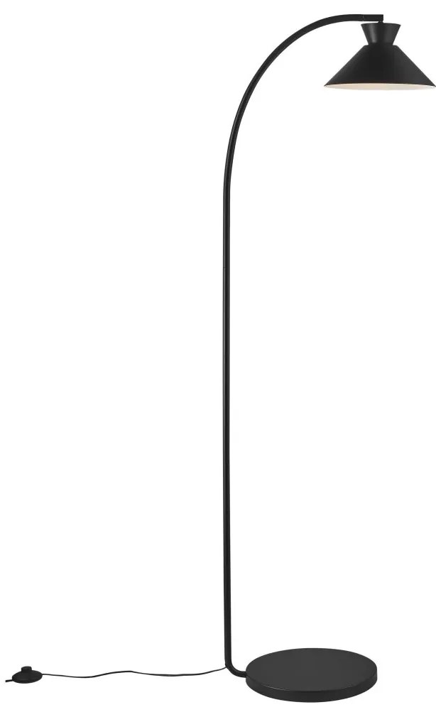 Lampadar, lampa de podea design modern Dial negru