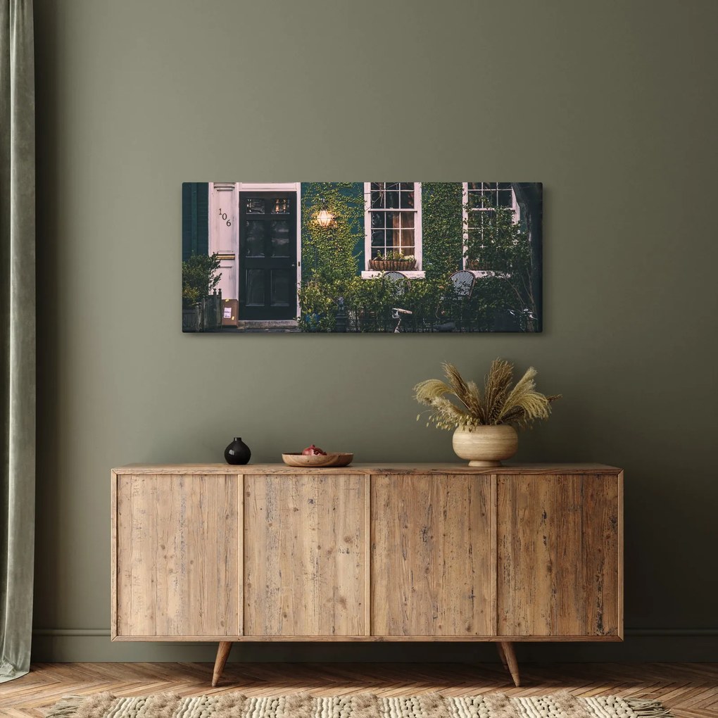 Tablou - Acasă de la plimbare (120x50 cm)