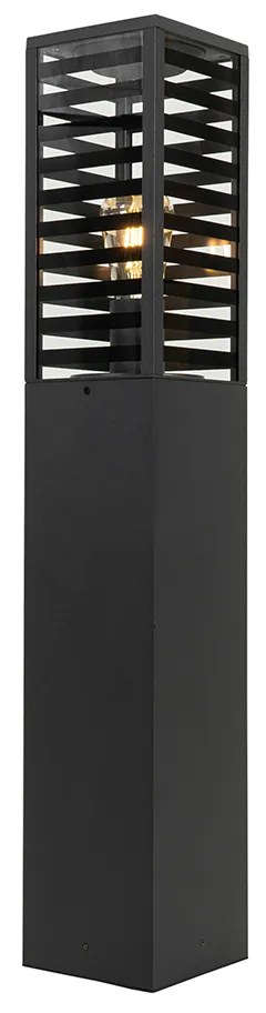 Lampă de podea modernă pentru exterior neagră 80 cm IP44 - Reims