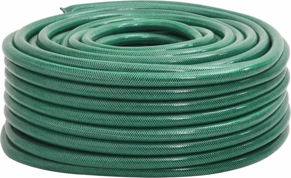 vidaXL Furtun de aer, verde, 1", 20 m, PVC