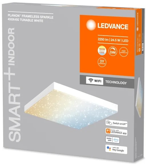 Plafonieră LED dimabilă SMART+ FRAMELESS LED/24,5W/230V Wi-Fi Ledvance