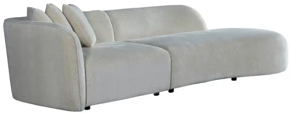 Net Snowstorm Immorality Canapea asimetrica dublin chaise lounge (280 cm) tesatura ecologica | BIANO