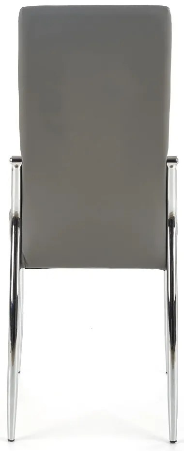 Scaun de bucaterie Morgan, gri/argintiu