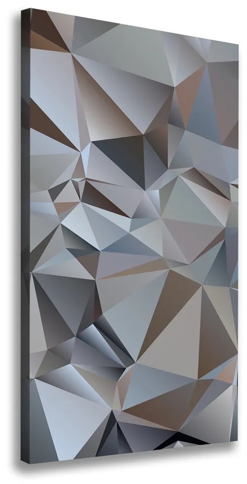 Tablou pe pânză Triunghiuri abstractizare