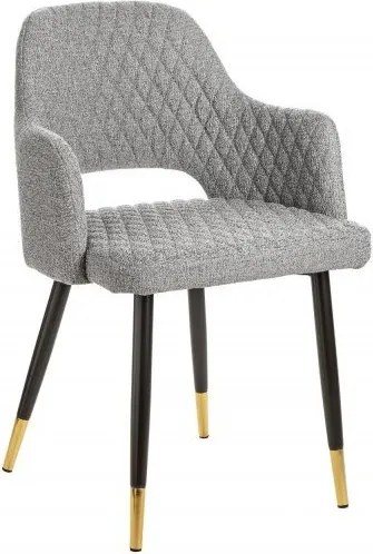 Set de 2 scaune elegante Paris gri deschis