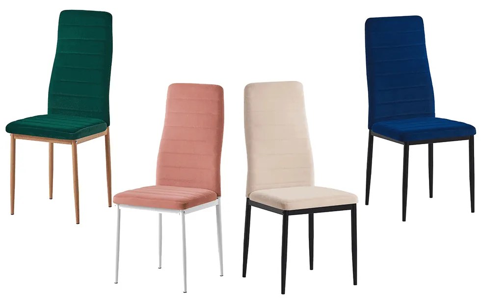 Scaun de sufragerie Antigone NEW (smaragd + stejar). 1028855