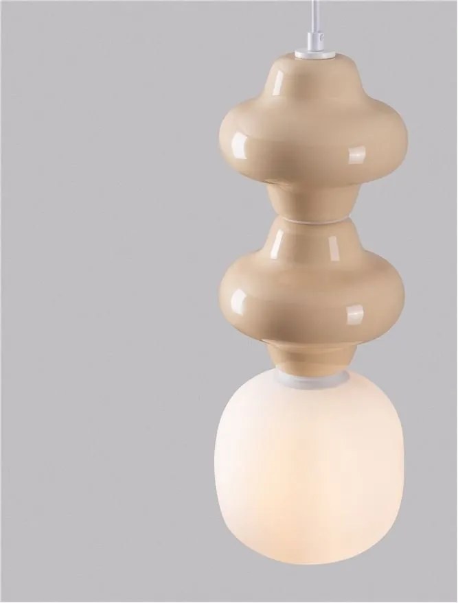 Pendul ceramic design modern CHIC galben