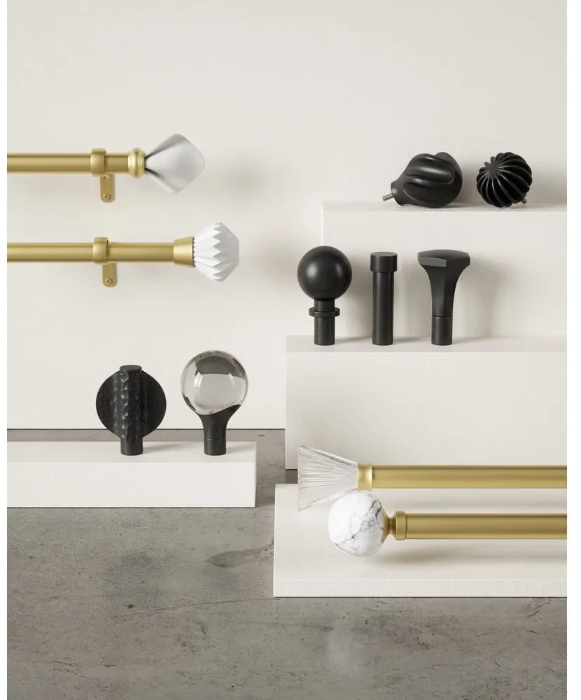 Galerie de perdea extensibilă 107-305 cm din oțel Finn – Umbra