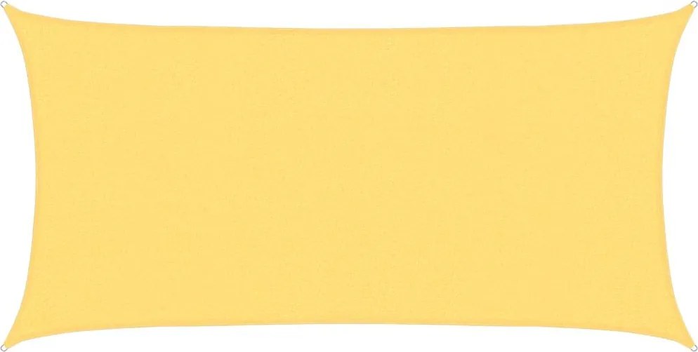 vidaXL Pânză parasolar, bej, 2x3,5 m, HDPE, 160 g/m²