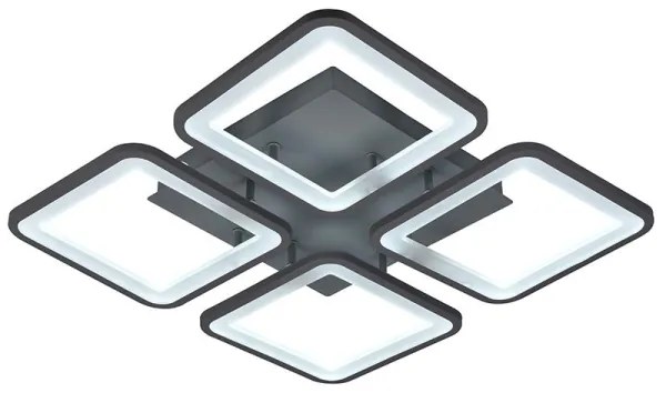 Lustră LED dimabilă aplicată Brilagi SQUARED LED/85W/230V 3000-6500K + telecomandă