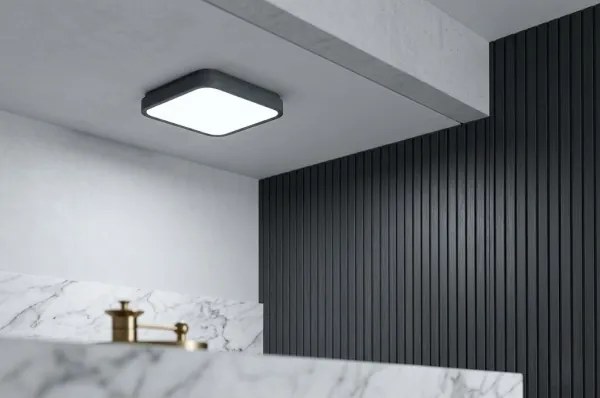Brilagi - Plafonieră LED pentru baie ZENNA LED/24W/230V 34,5x34,5 cm IP44 finisaj antic