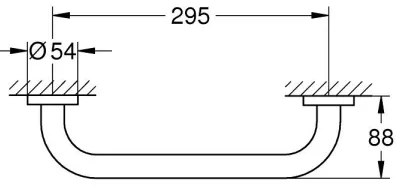 GROHE 41189000 - Mâner START 349, crom lucios