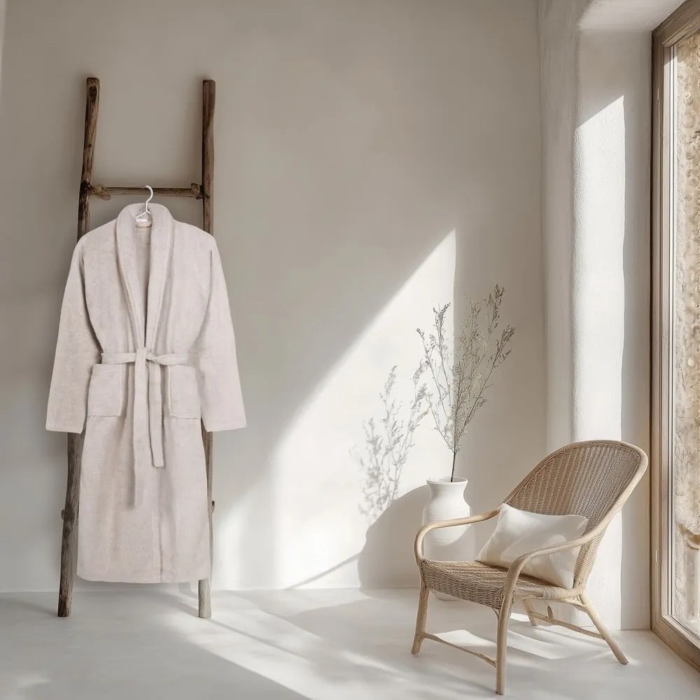 Halat bej M/L din bumbac Terry – HIP