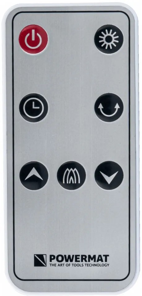 Șemineu electric cu coloană și radiator PM-GKL-3500DLK