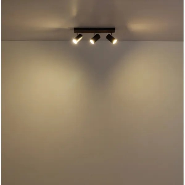Spot Globo 57909-3 KAYDEN 3xGU10/25W/230V negru