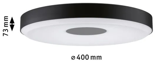 Plafonieră dimabilă Paulmann 79518 LED/23W PURIC PANE 230V