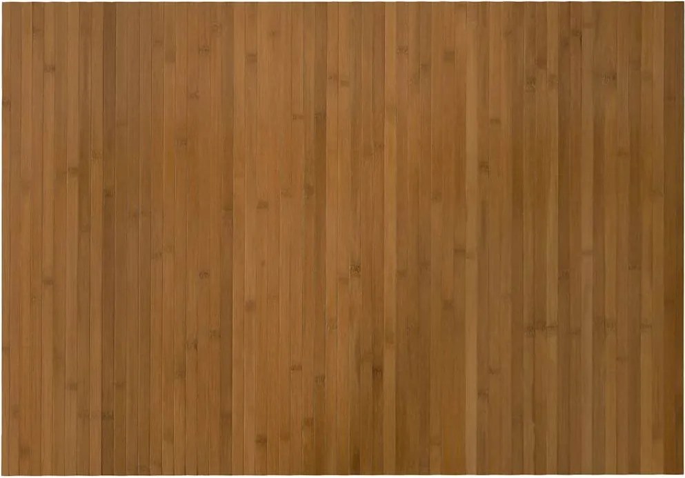 vidaXL Covor dreptunghiular, maro, 70x100 cm, bambus