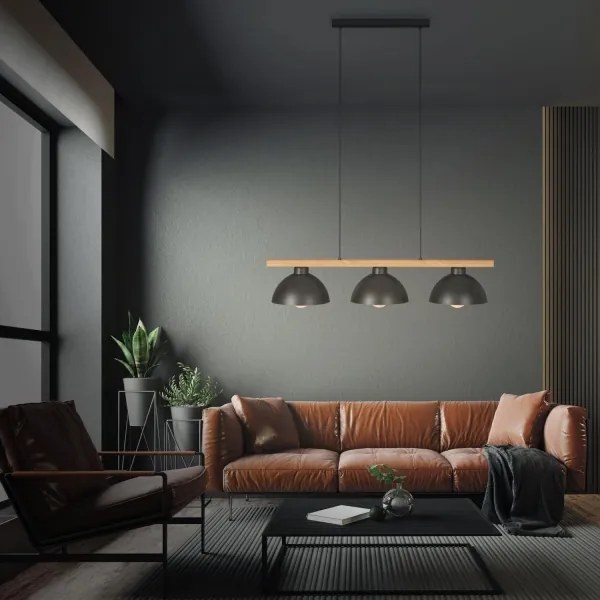 Lustră pe cablu Brilo 3xE27/40W/230V