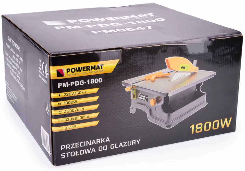 Tăietor de plăci de masă PM-PDG-1800