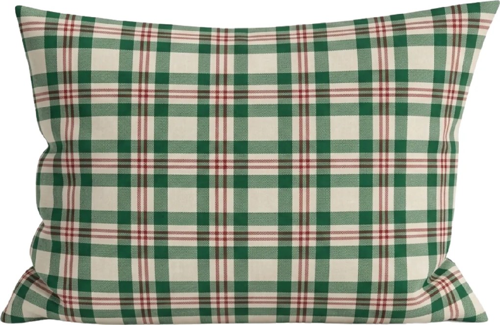 Husa de perna din bumbac WINTER PLAID 50x70 cm, colorat