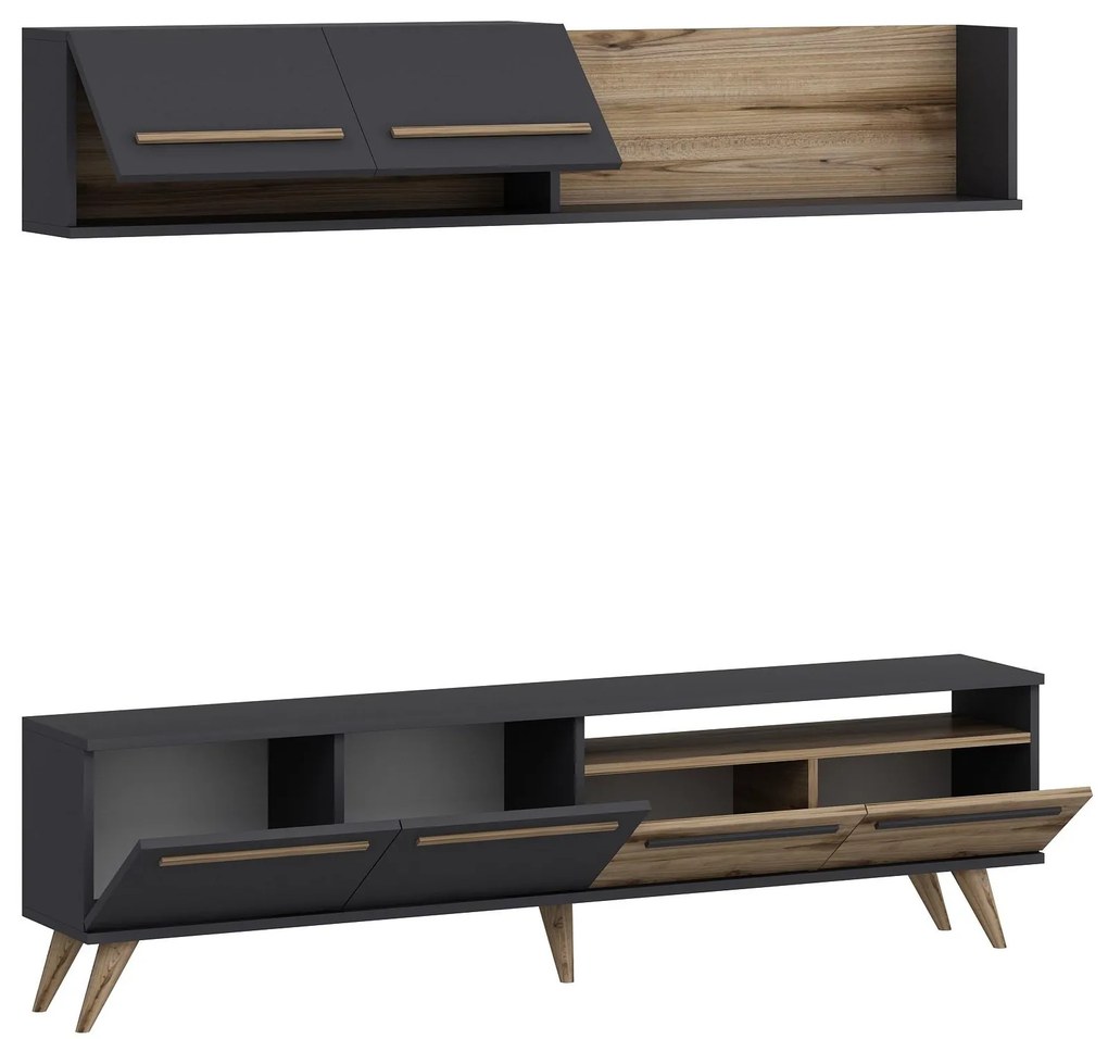 Mobilier living Valobe 2 (Nuc + antracit) . 1095673