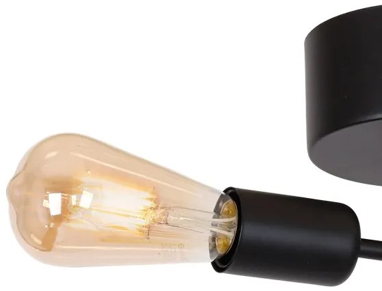 Lustră aplicată BRENDA 2xE27/60W/230V neagră