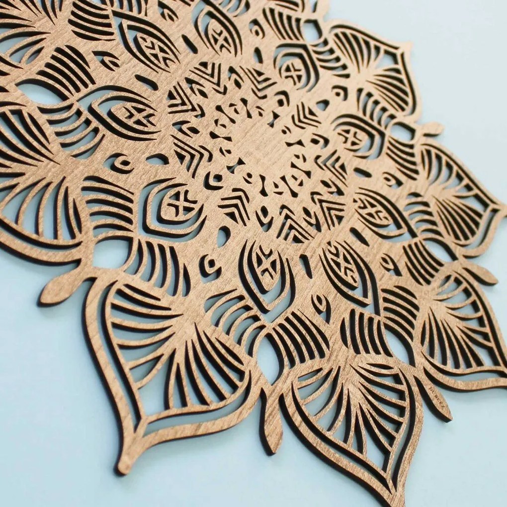 DUBLEZ | Mandala de perete excentrică – Imagine 3D