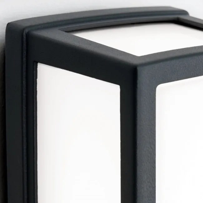 Aplica perete LED de exterior moderna IP54 Bob antracit