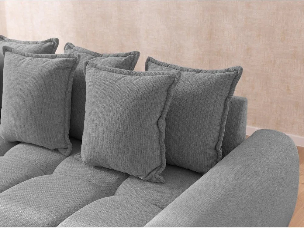 Colțar gri (cu colț pe partea dreaptă/cu șezlong) Albane – Ropez