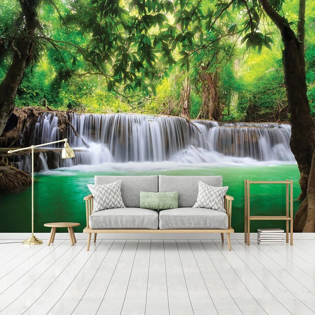 Fototapet - Cascada magică (152,5x104 cm)