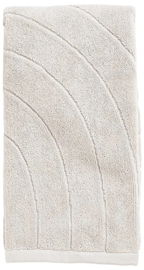 Prosop gri deschis din bumbac din frotir 50x100 cm Time – Zone