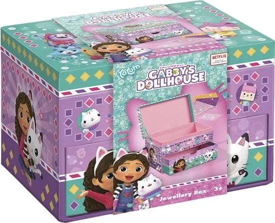 DECOREAZA CUTIA CU BIJUTERII - GABBY'S DOLLHOUSE - TOTUM (TT420328)