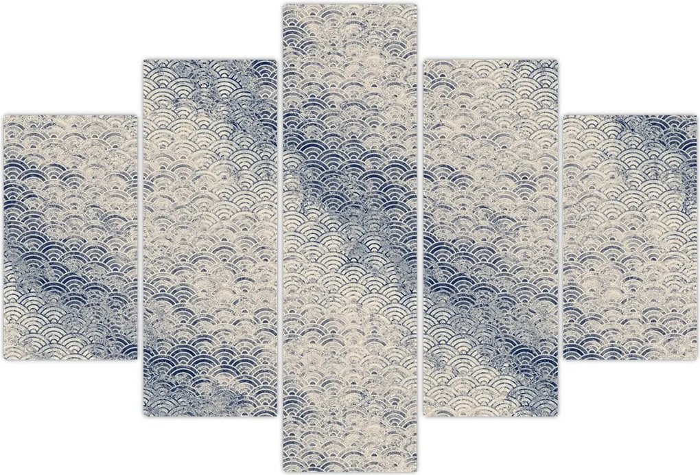 Tablou - Model de valuri (150x105 cm)