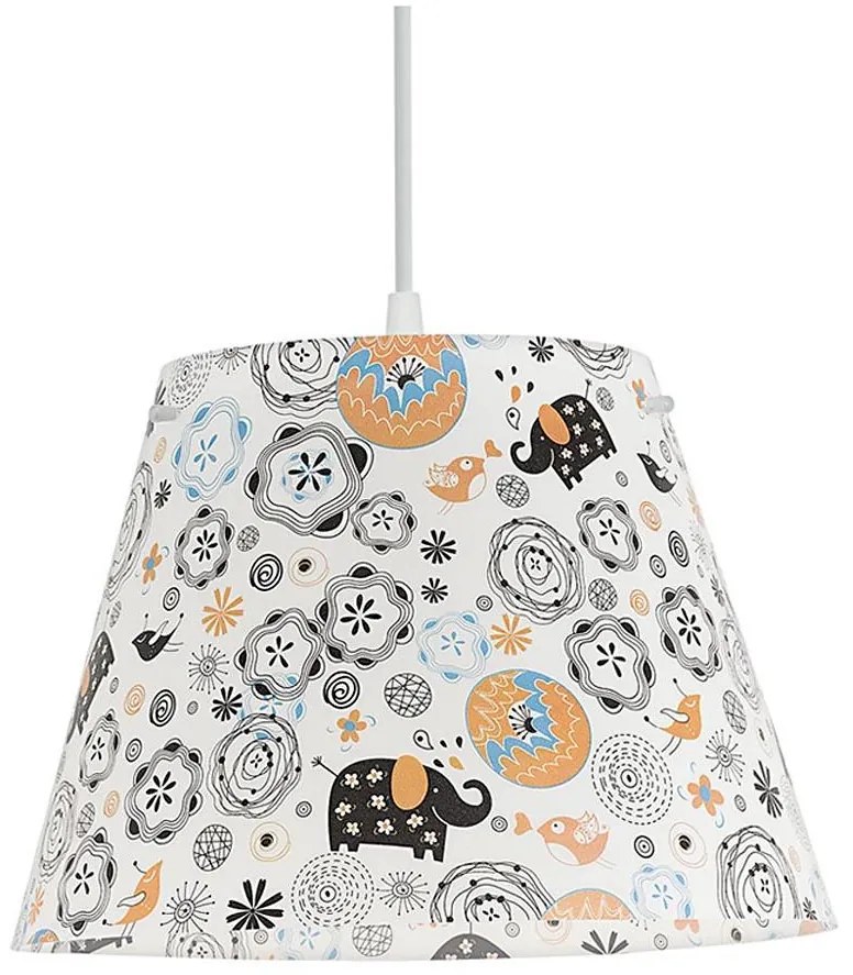 Eglo 54459 - Lustră pe cablu MOLOVE 1xE27/60W/230V