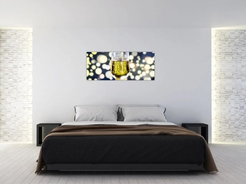 Tablou cu șampanie (120x50 cm)