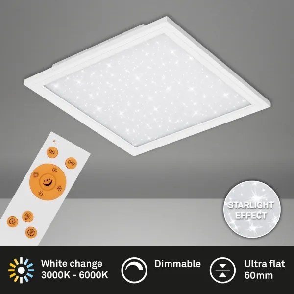Plafonieră LED dimabilă STARRY SKY LED/23W/230V Briloner 7302-016 + telecomandă