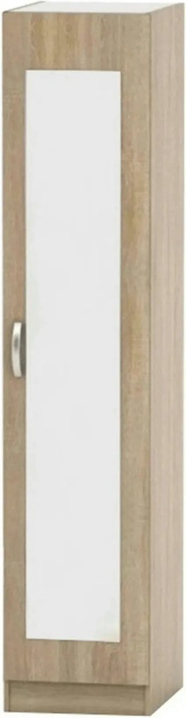 Dulap cu oglinda BETTY 2 BE02-005-00, stejar sonoma, PAL melaminat, cu