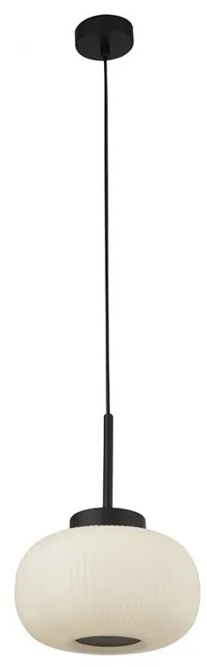 Pendul sticla deco stil modern LUMINA 10272-1BK SRT