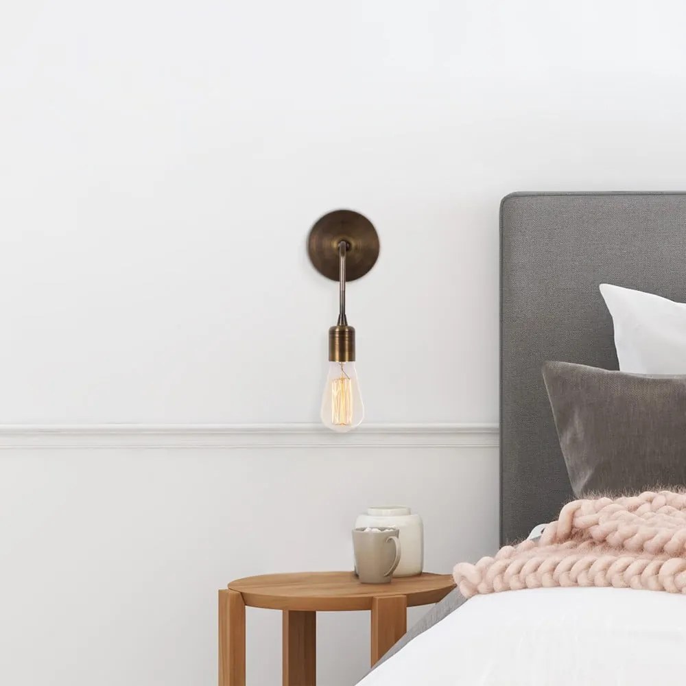 Aplică de perete în culoarea bronz Dartini – Opviq lights