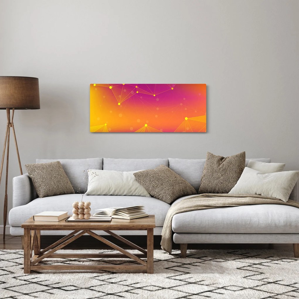 Tabloul modern colorat (120x50 cm)