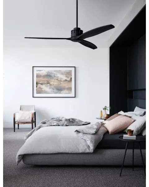 Ventilator de tavan Lucci air 210508 AIRFUSION AKMANI paulovnia/negru + telecomandă