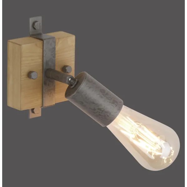 Leuchten Direkt 13471-79 - Aplică perete spot SLAT 1xE27/40W/230V